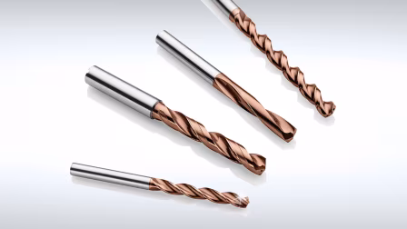 BALINIT OPTURA enables high-performance drilling across a wide range of steel and cast iron grades – from low-alloy to hardened materials – and supports both moderate and demanding cutting conditions. Image: Oerlikon