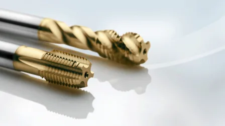 Based on Oerlikon's advanced S3p technology, BALIQ A represents a new generation of TiN-based coating quality, enabling improved performance for threading tools.